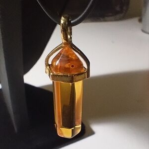 Topaz Crystal Necklace